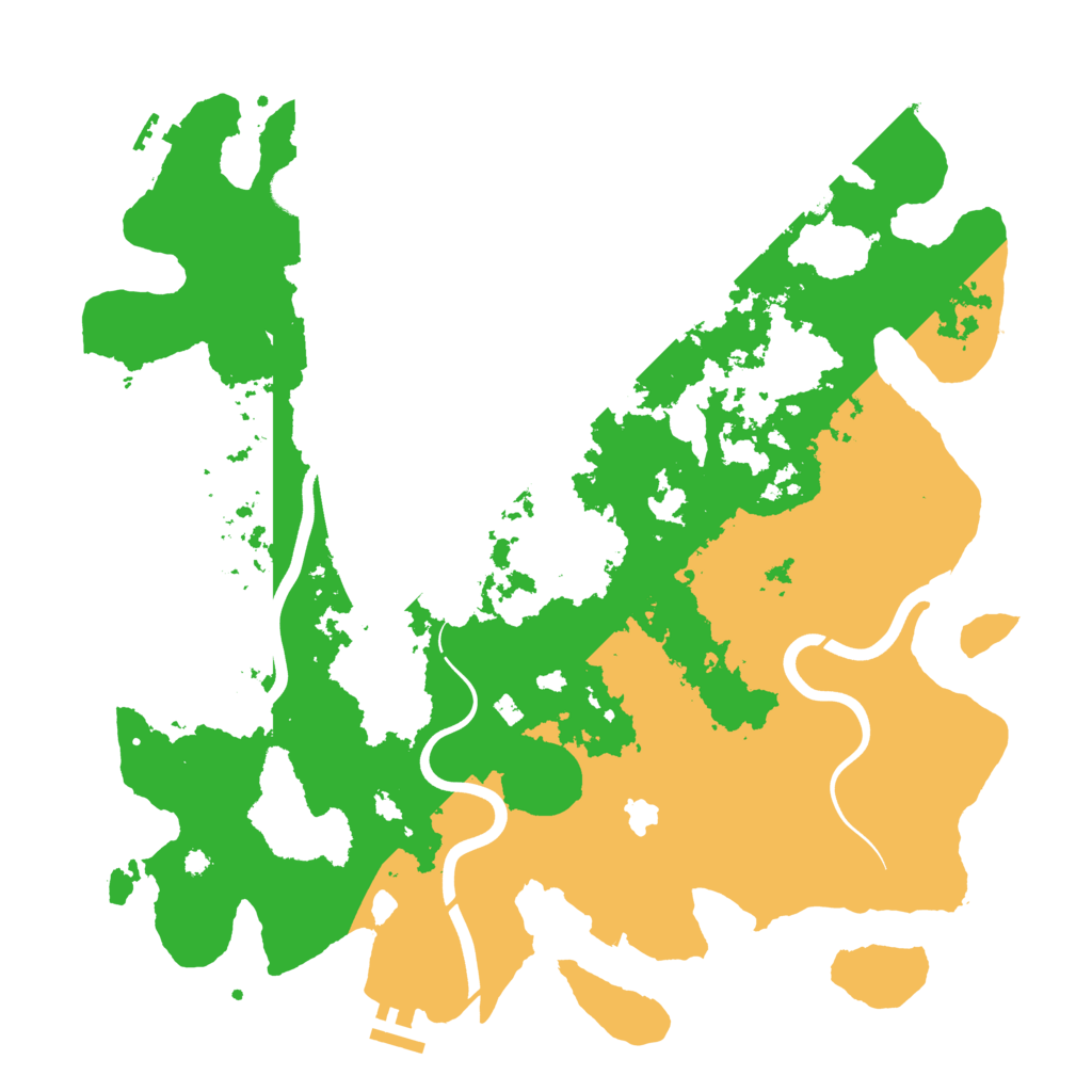Biome Rust Map: Procedural Map, Size: 4000, Seed: 885999012