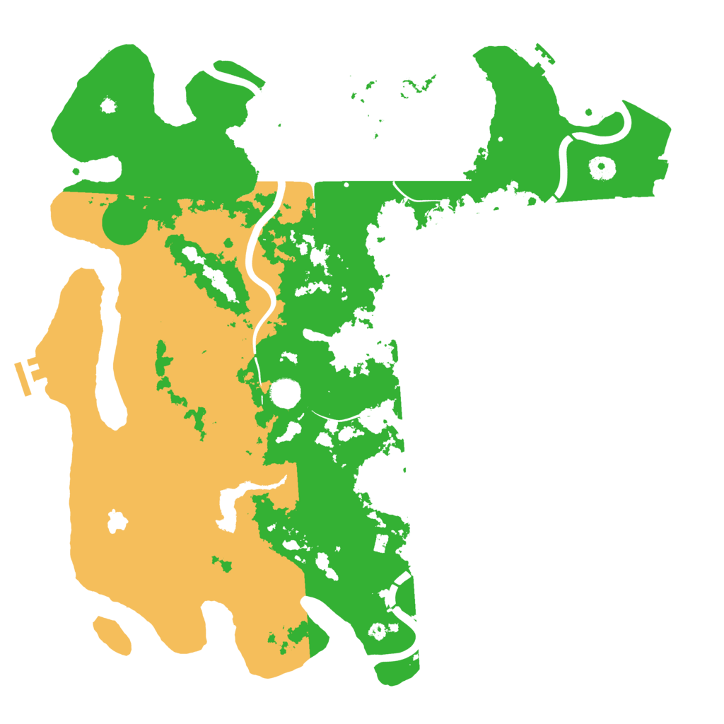 Biome Rust Map: Procedural Map, Size: 4250, Seed: 407627237