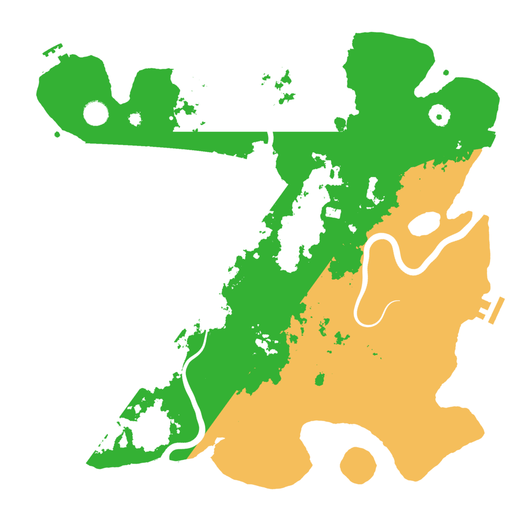 Biome Rust Map: Procedural Map, Size: 3750, Seed: 5344
