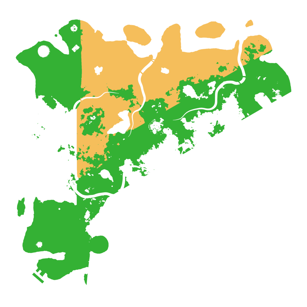 Biome Rust Map: Procedural Map, Size: 4602, Seed: 2812765