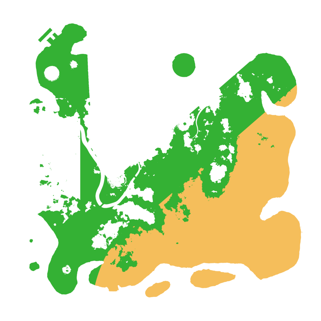 Biome Rust Map: Procedural Map, Size: 3800, Seed: 39456392