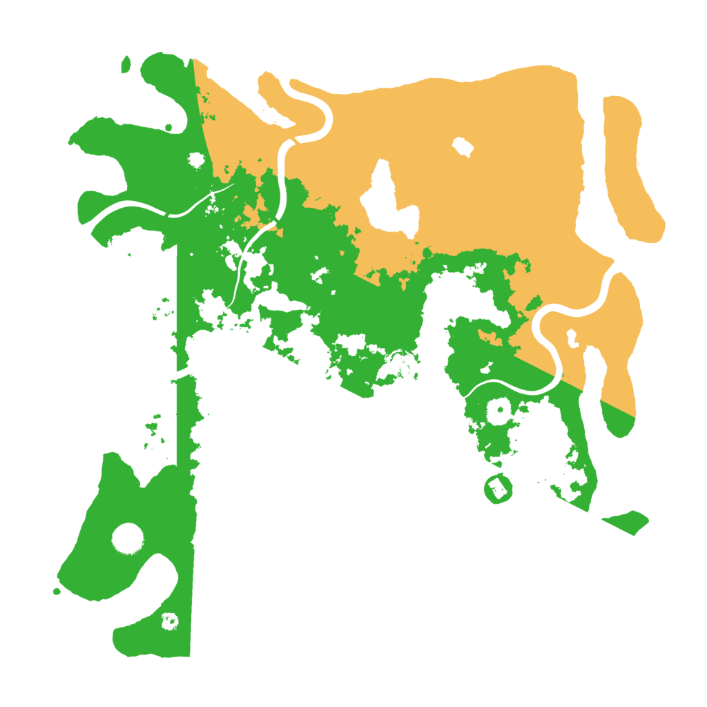 Biome Rust Map: Procedural Map, Size: 4000, Seed: 1911380837