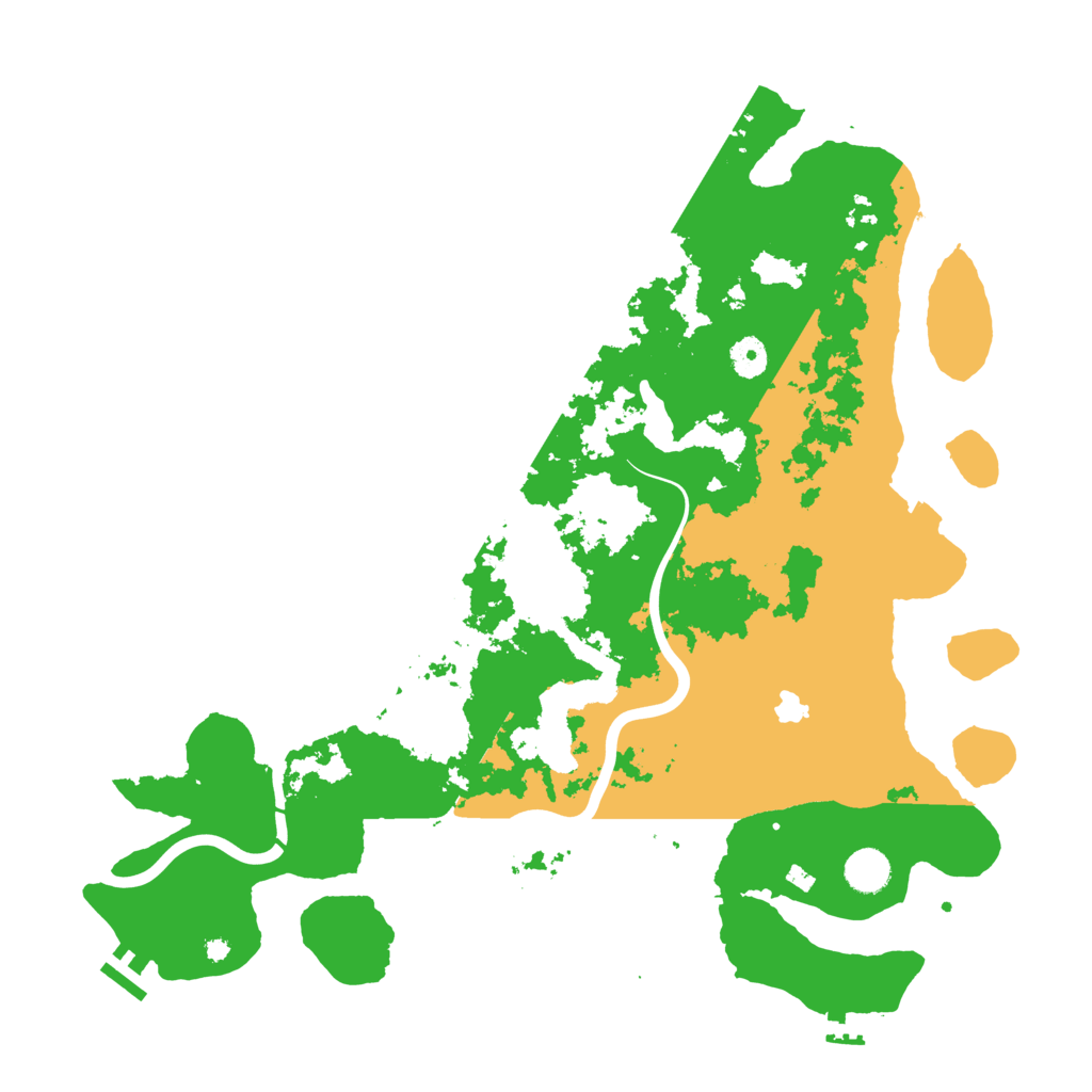 Biome Rust Map: Procedural Map, Size: 4250, Seed: 1289262399
