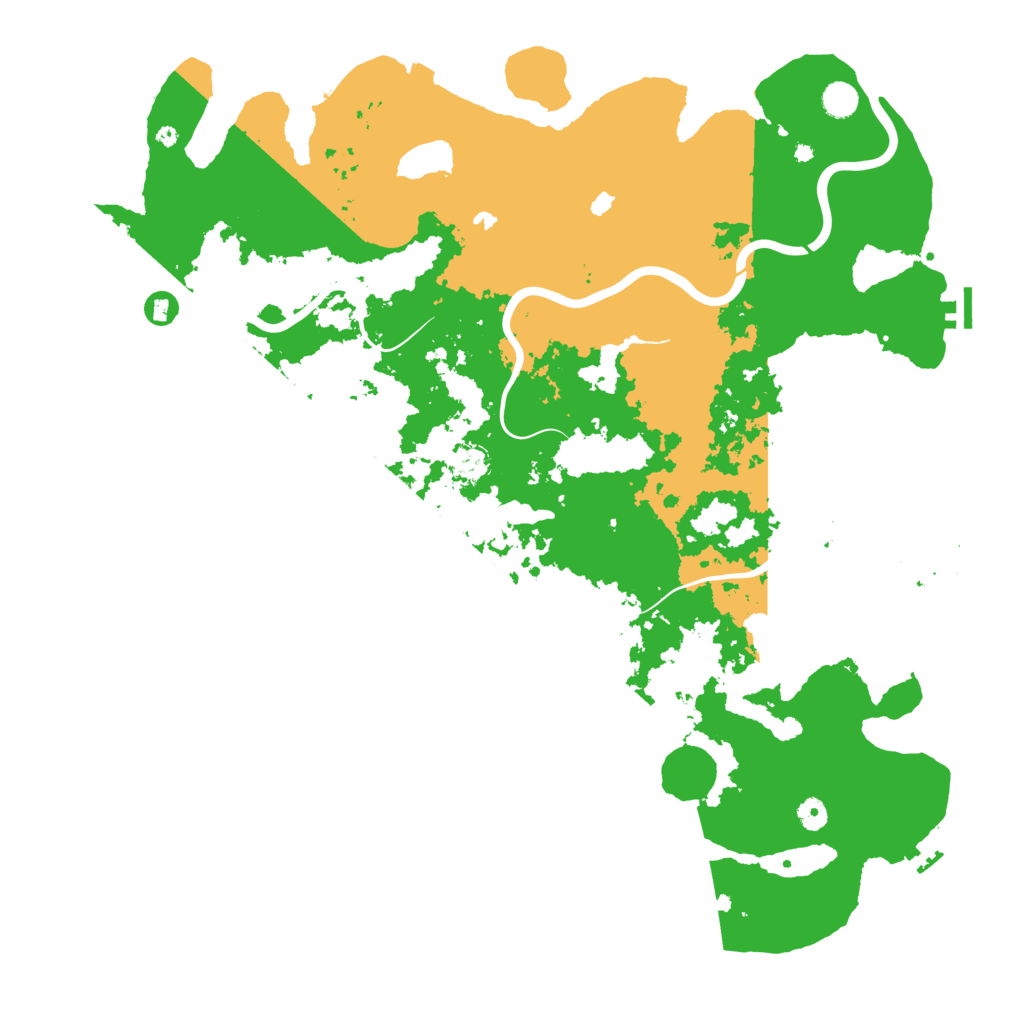 Biome Rust Map: Procedural Map, Size: 5000, Seed: 63147095