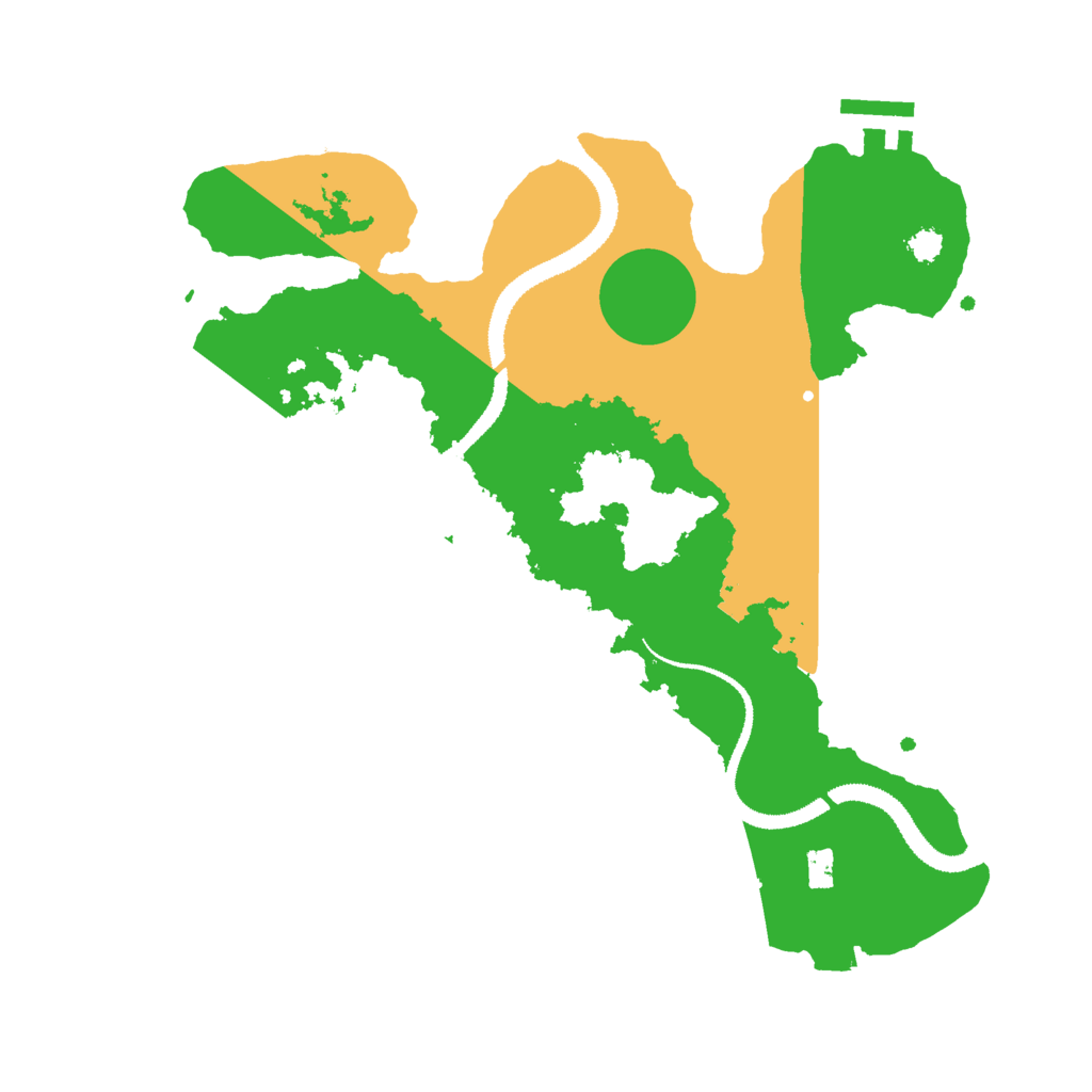 Biome Rust Map: Procedural Map, Size: 3000, Seed: 1696131689