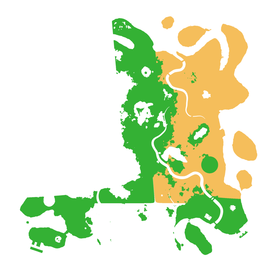 Biome Rust Map: Procedural Map, Size: 4250, Seed: 1034530530
