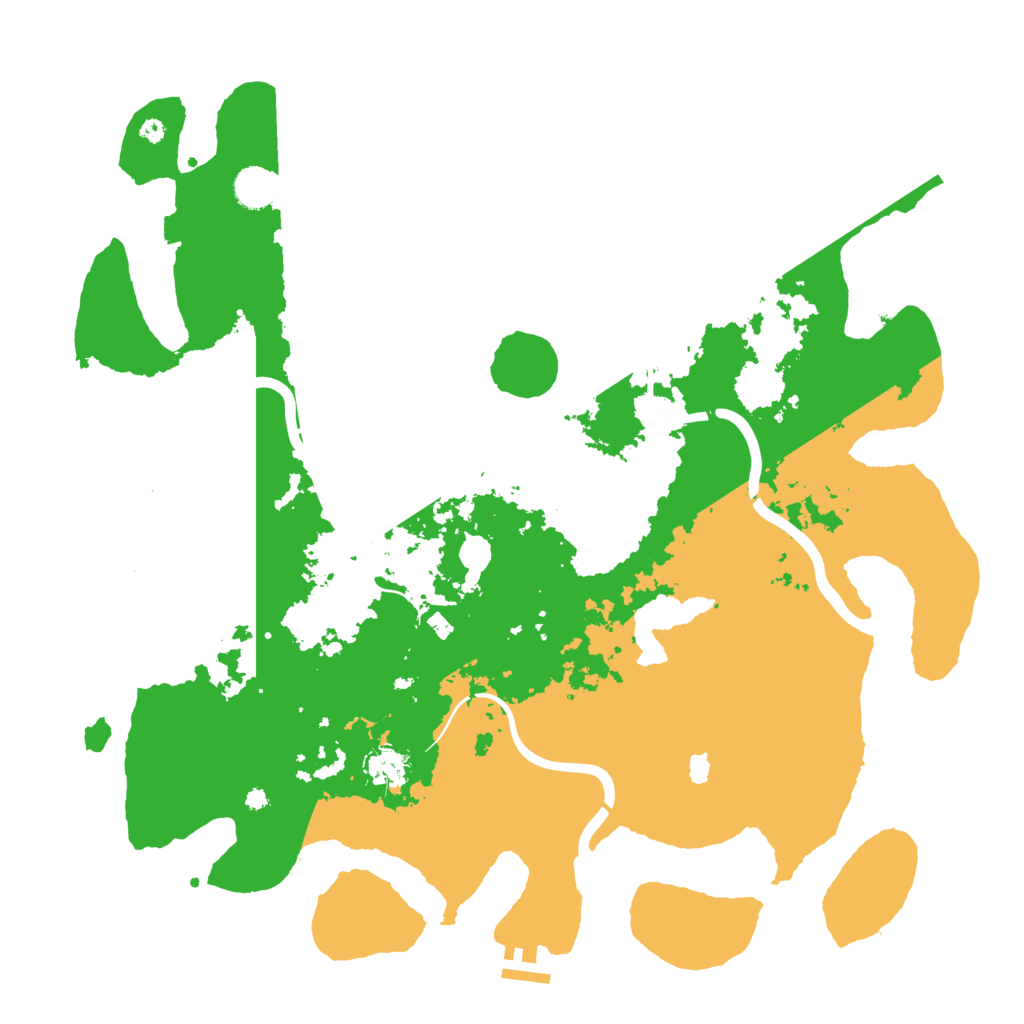Biome Rust Map: Procedural Map, Size: 4250, Seed: 648699131