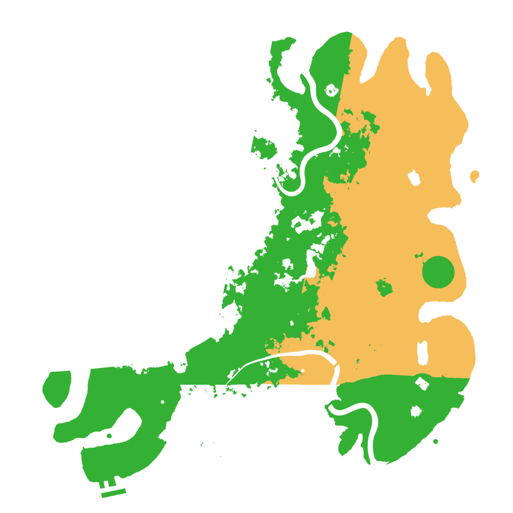 Biome Rust Map: Procedural Map, Size: 4200, Seed: 1426604