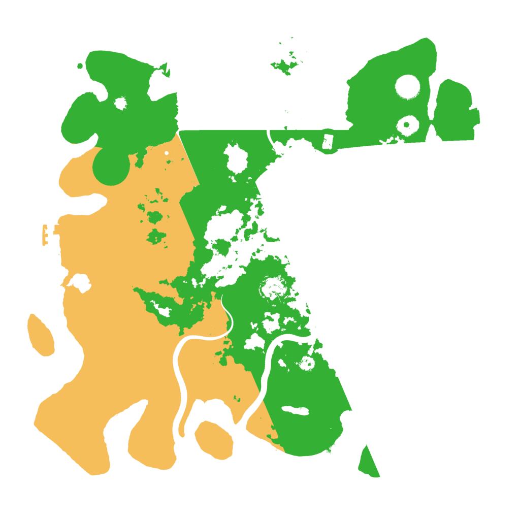 Biome Rust Map: Procedural Map, Size: 3750, Seed: 100555819