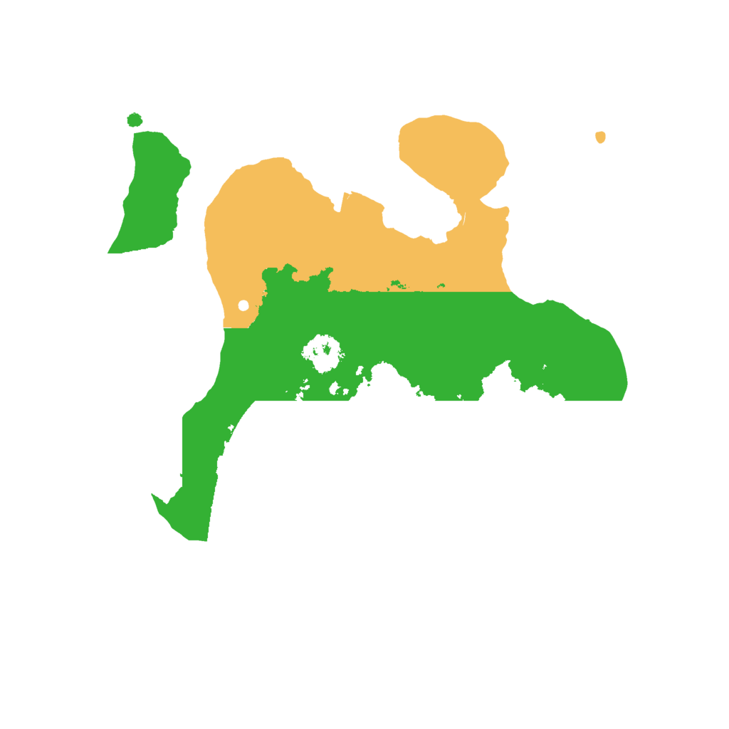 Biome Rust Map: Procedural Map, Size: 2000, Seed: 1514836471