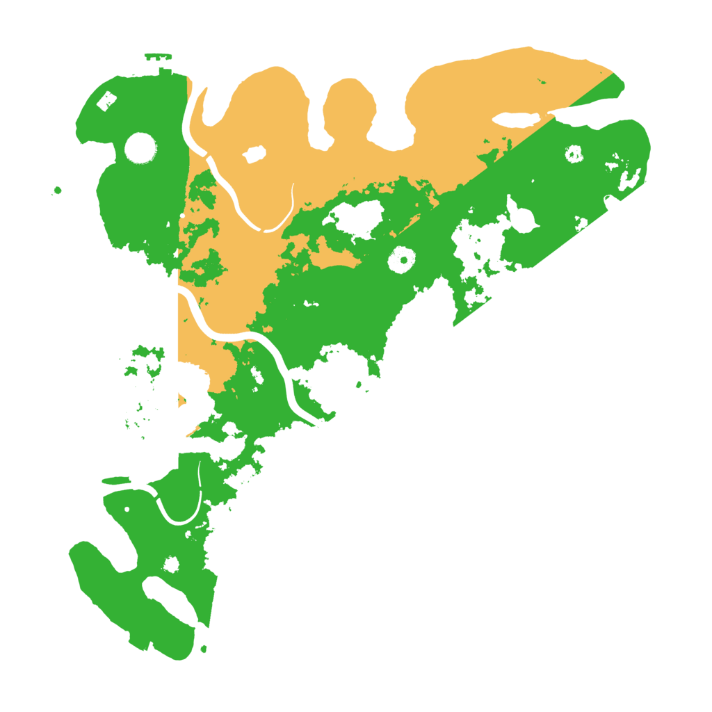 Biome Rust Map: Procedural Map, Size: 4000, Seed: 1452447167