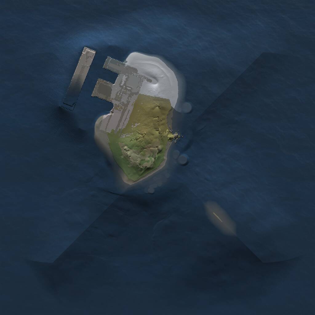 Rust Map: Procedural Map, Size: 1000, Seed: 658765649, 2 Monuments