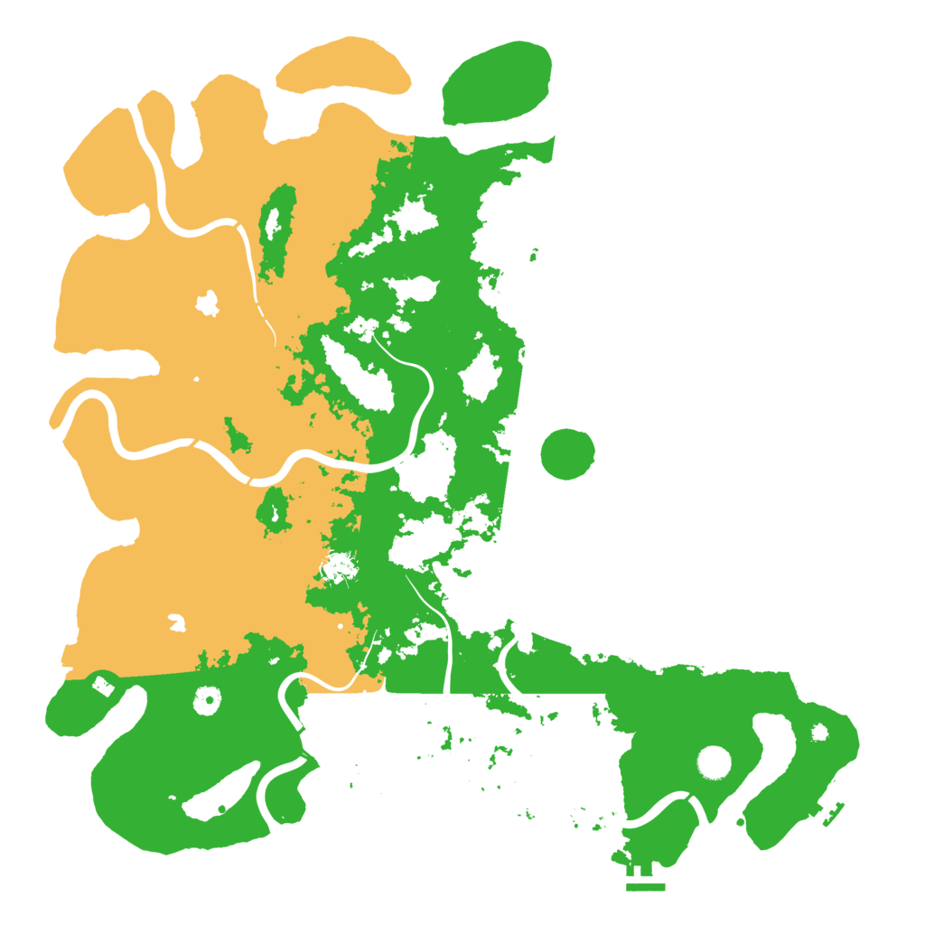 Biome Rust Map: Procedural Map, Size: 4800, Seed: 1587806036
