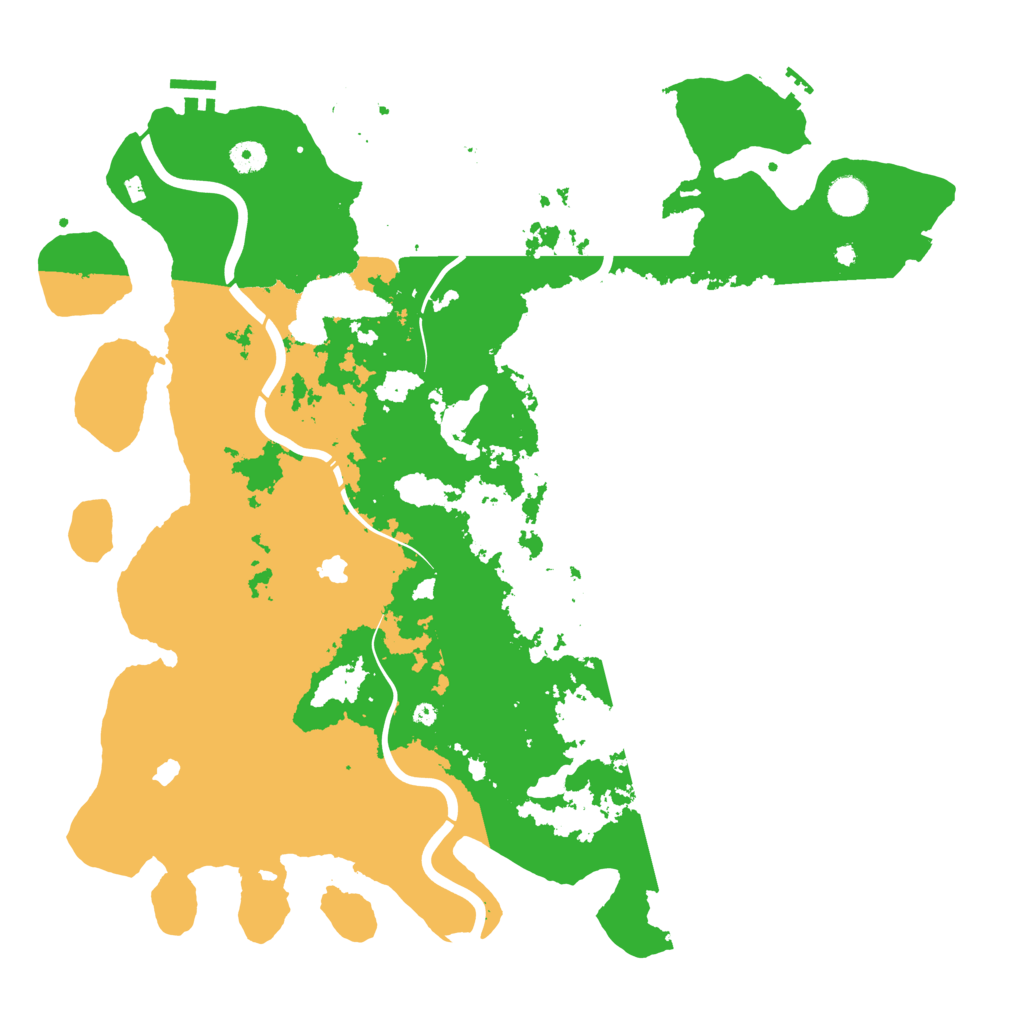 Biome Rust Map: Procedural Map, Size: 4500, Seed: 1385917733