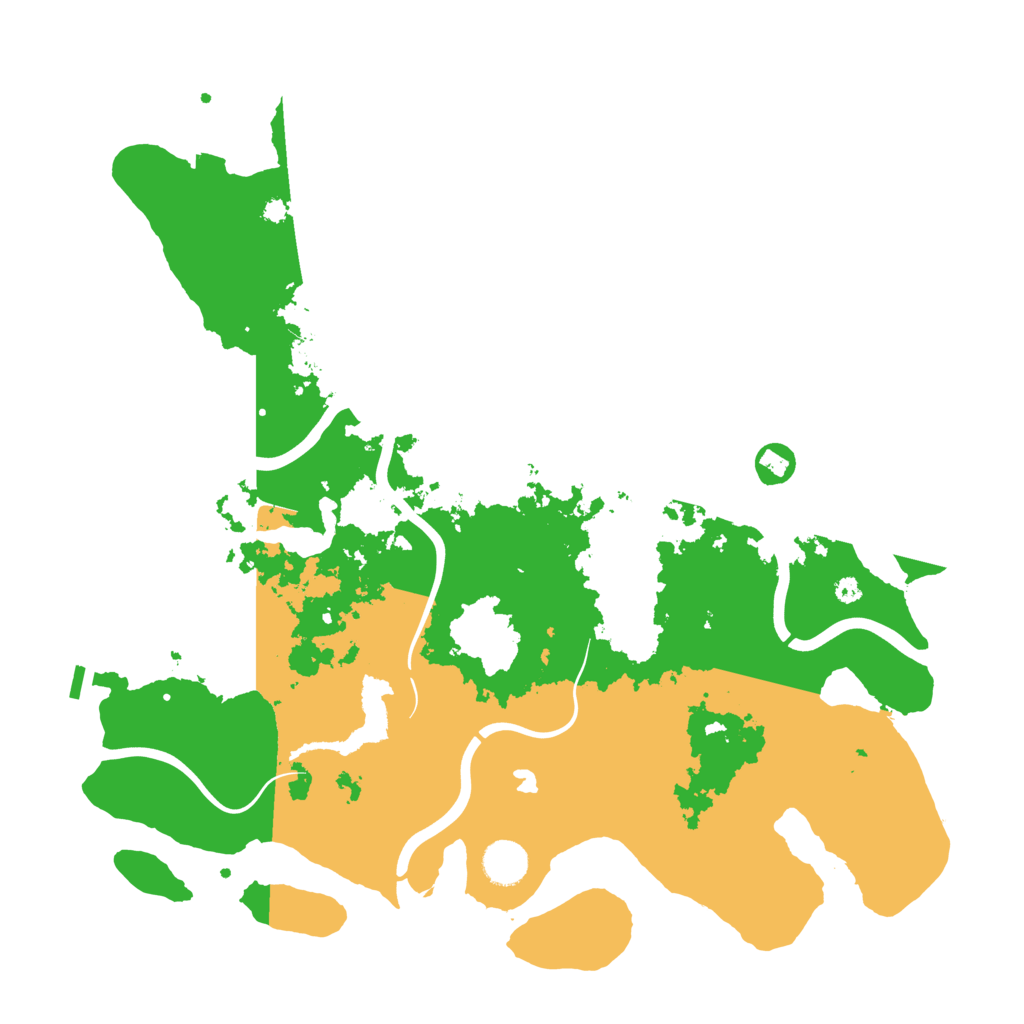 Biome Rust Map: Procedural Map, Size: 4000, Seed: 2082614425