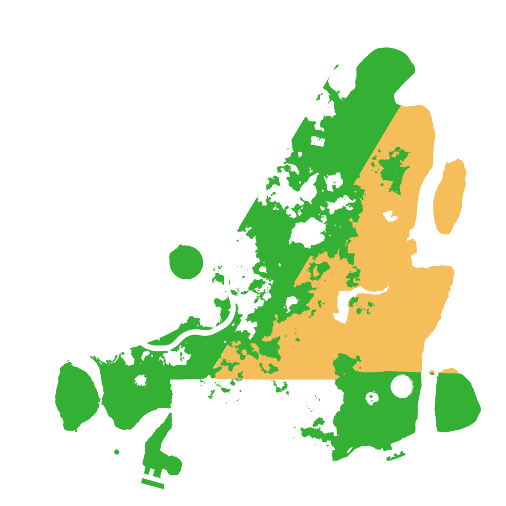 Biome Rust Map: Procedural Map, Size: 4000, Seed: 627
