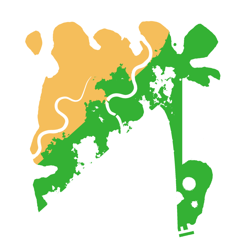 Biome Rust Map: Procedural Map, Size: 3250, Seed: 12356790