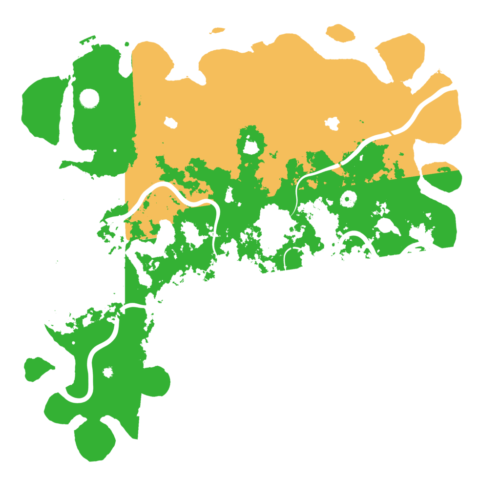 Biome Rust Map: Procedural Map, Size: 4500, Seed: 1202