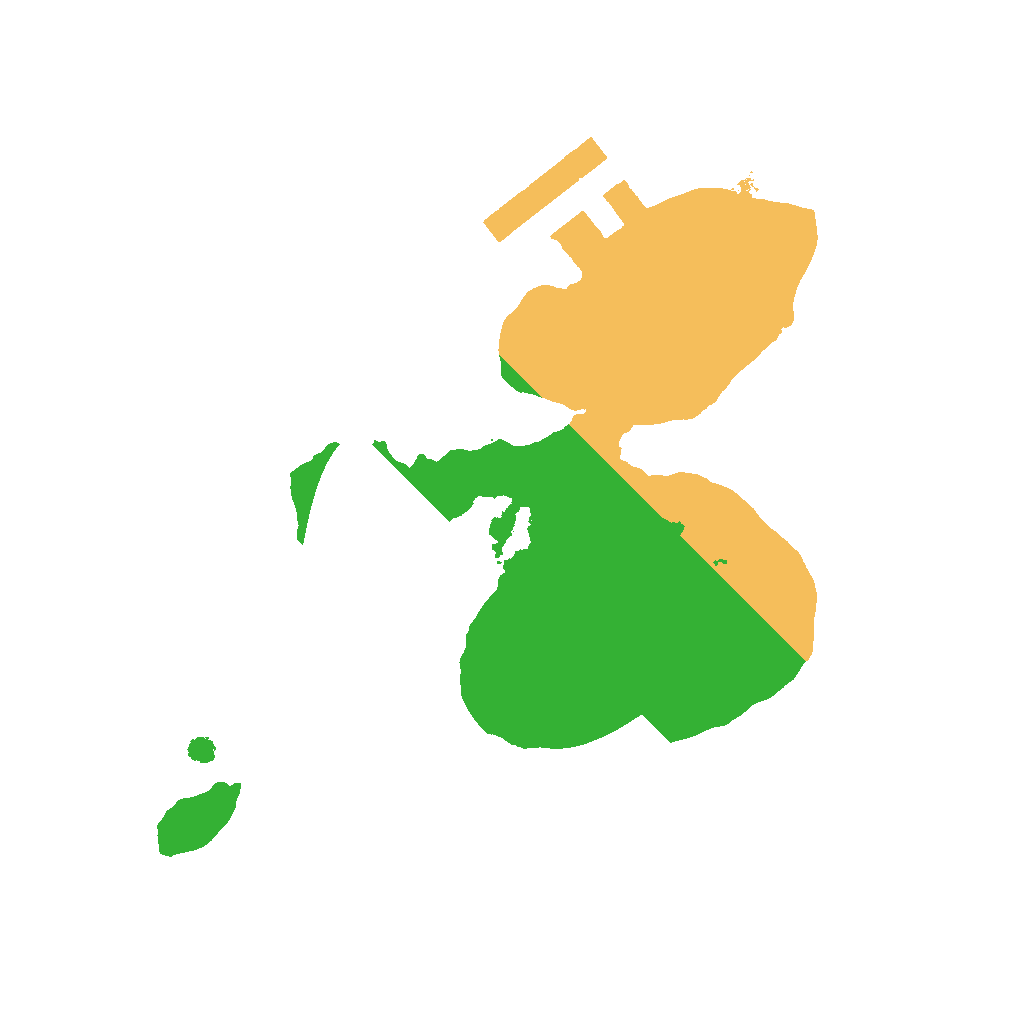 Biome Rust Map: Procedural Map, Size: 1500, Seed: 1198968834