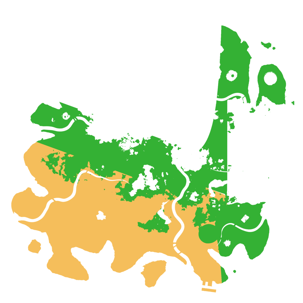 Biome Rust Map: Procedural Map, Size: 4250, Seed: 1833376900