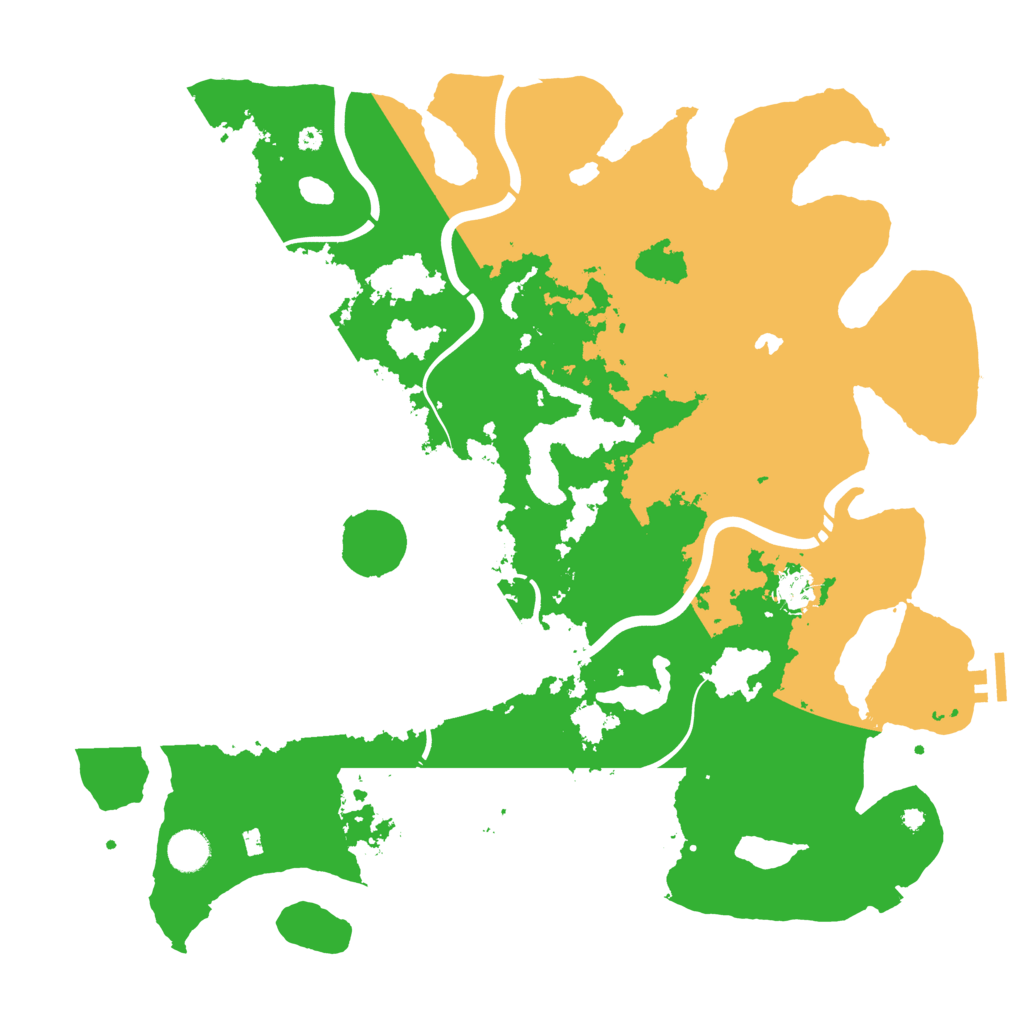 Biome Rust Map: Procedural Map, Size: 4250, Seed: 1593648526