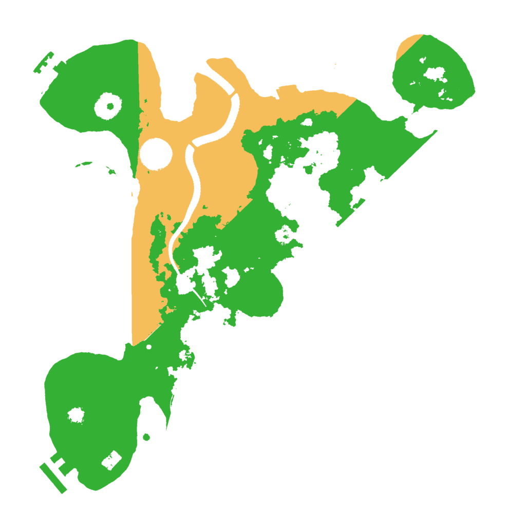 Biome Rust Map: Procedural Map, Size: 3000, Seed: 861692449