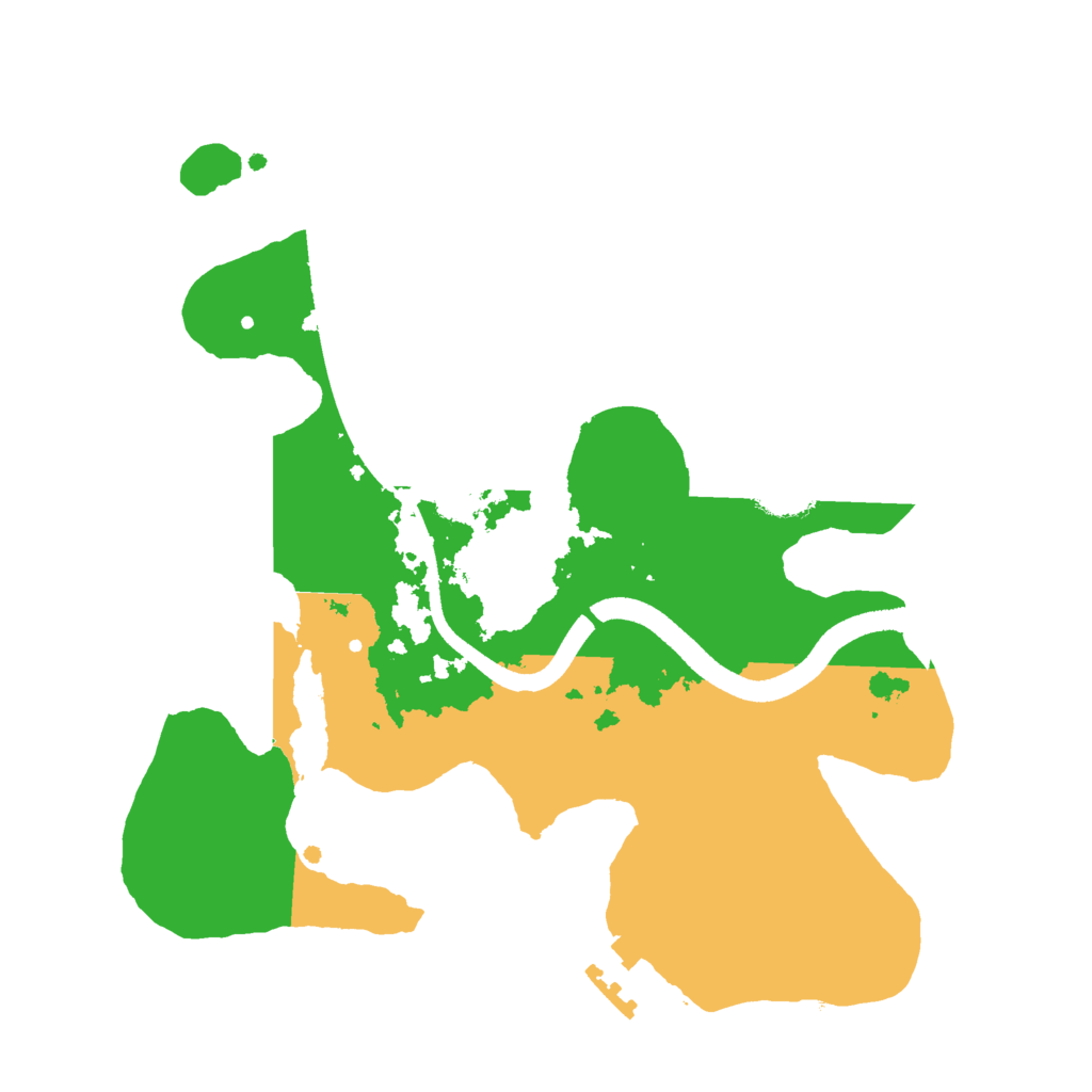 Biome Rust Map: Procedural Map, Size: 2500, Seed: 1482664394