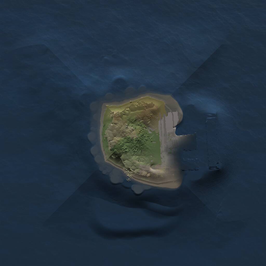 Rust Map: Procedural Map, Size: 1000, Seed: 634733558, 2 Monuments