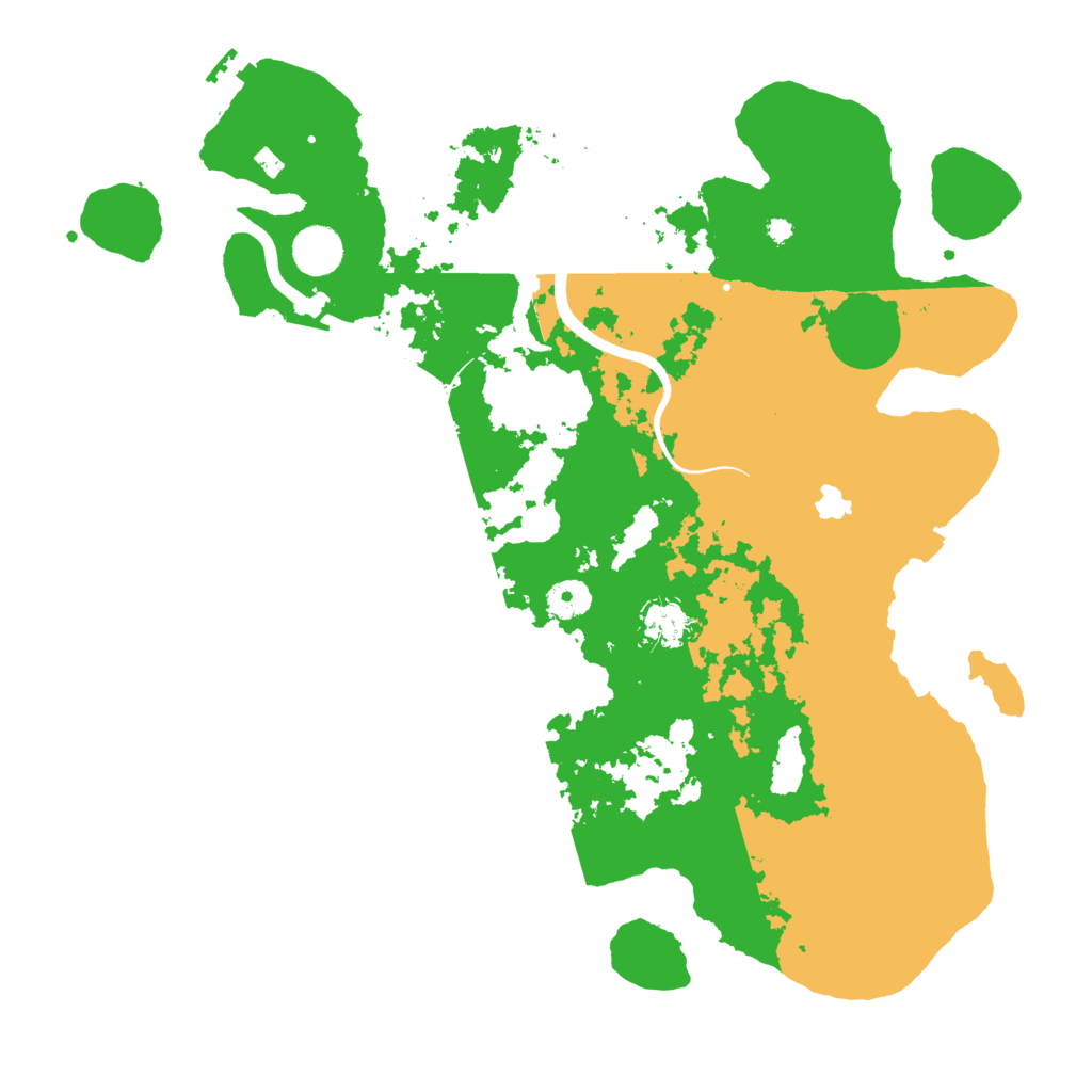 Biome Rust Map: Procedural Map, Size: 4000, Seed: 958616779