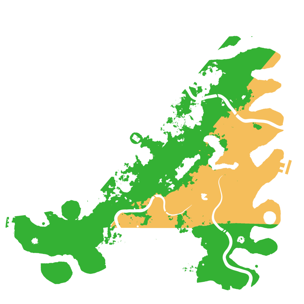 Biome Rust Map: Procedural Map, Size: 4250, Seed: 2713