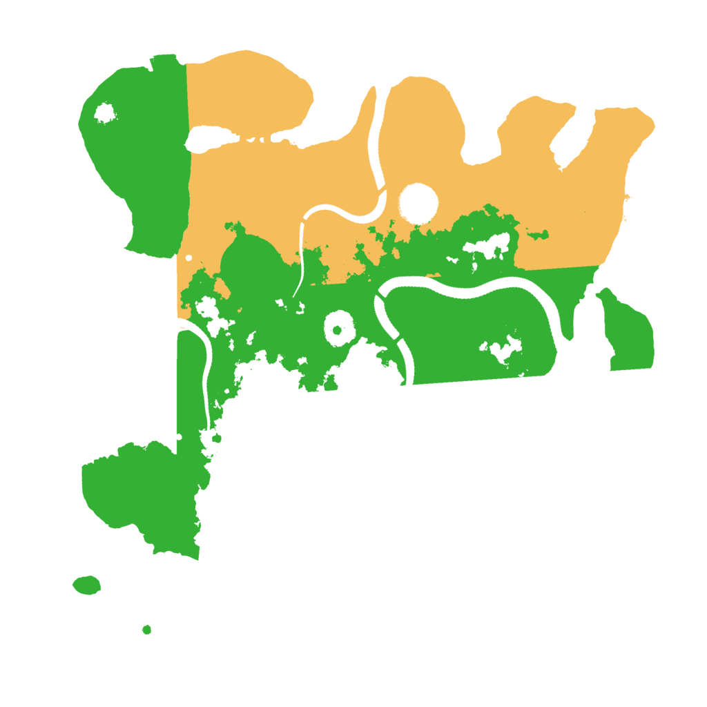 Biome Rust Map: Procedural Map, Size: 3150, Seed: 522111409