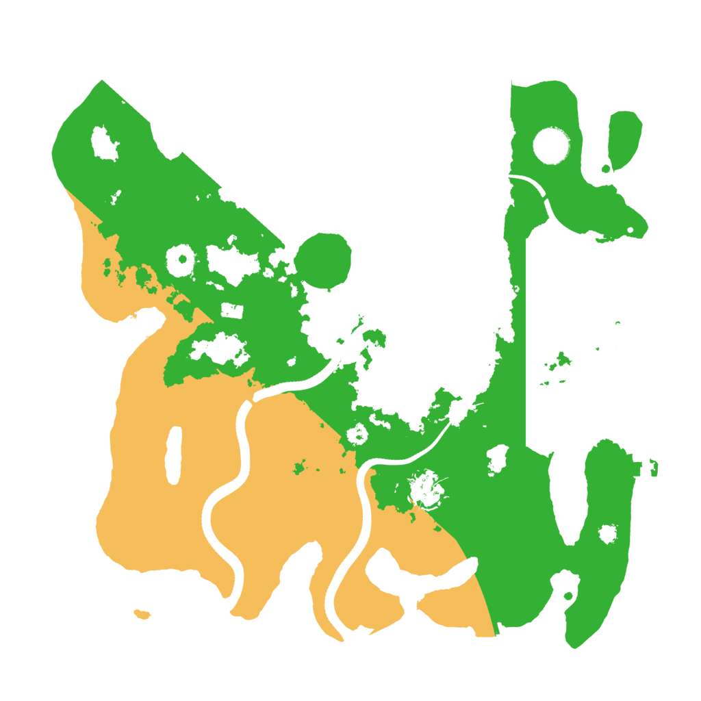 Biome Rust Map: Procedural Map, Size: 3400, Seed: 1145214286