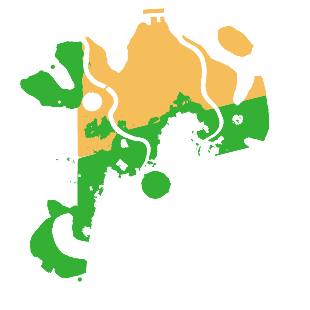 Biome Rust Map: Procedural Map, Size: 3000, Seed: 21012015