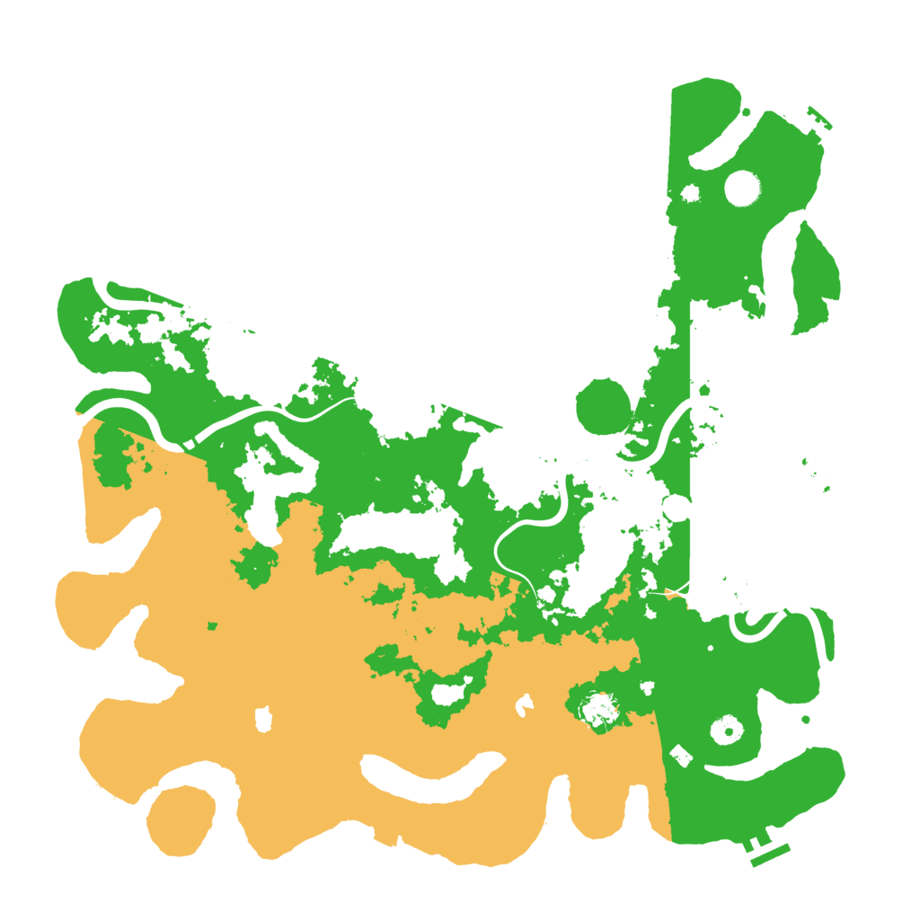 Biome Rust Map: Procedural Map, Size: 4500, Seed: 1914896377