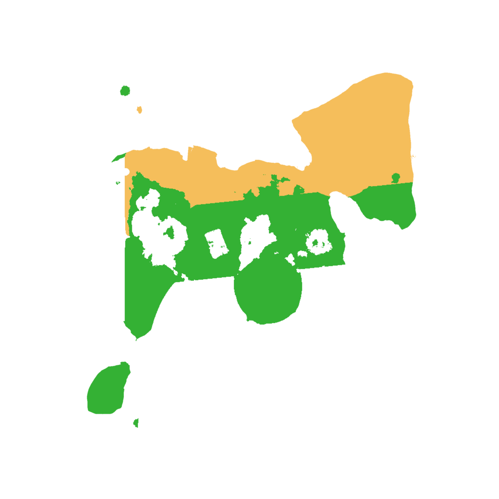 Biome Rust Map: Procedural Map, Size: 2000, Seed: 1705457239