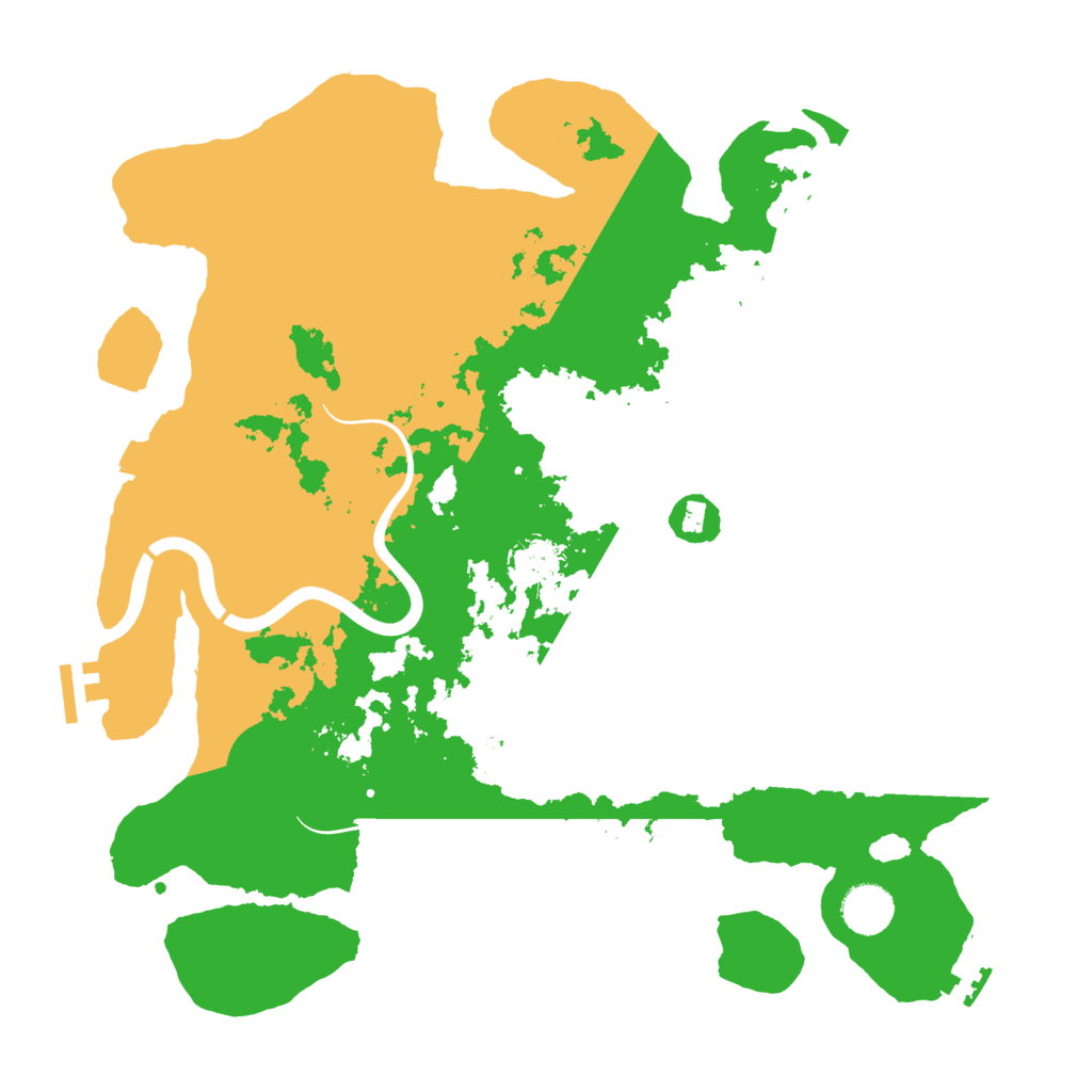 Biome Rust Map: Procedural Map, Size: 3750, Seed: 1623300940