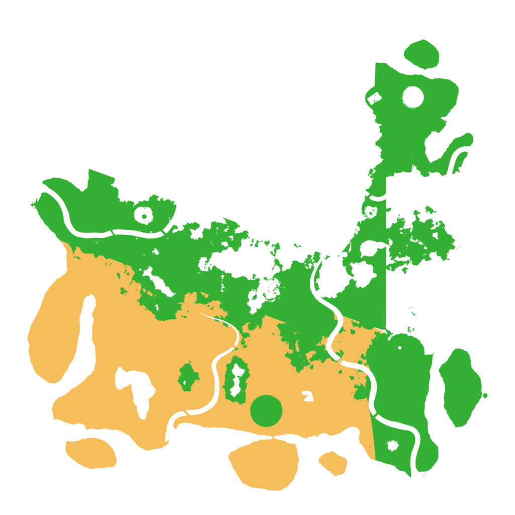Biome Rust Map: Procedural Map, Size: 4250, Seed: 2042676551