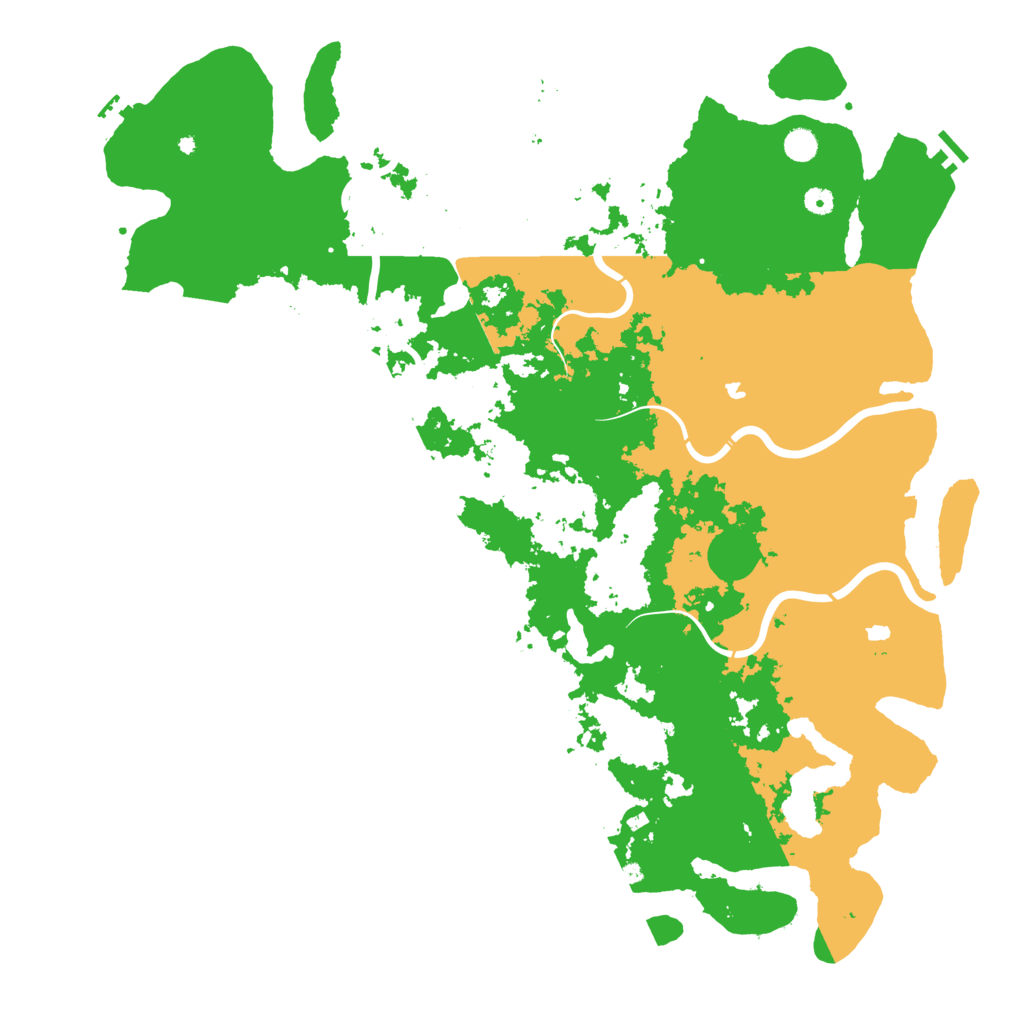 Biome Rust Map: Procedural Map, Size: 5400, Seed: 903523994