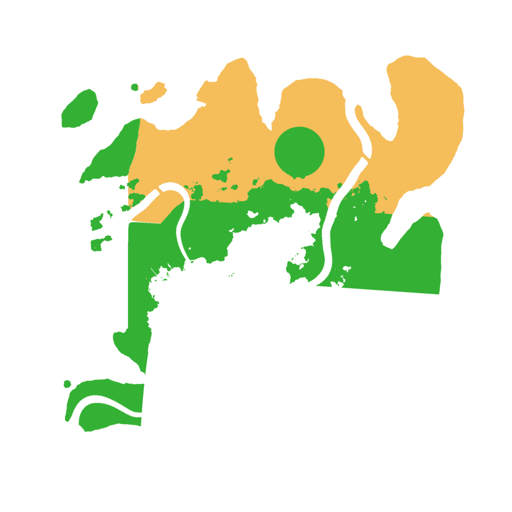 Biome Rust Map: Procedural Map, Size: 2700, Seed: 1757851274