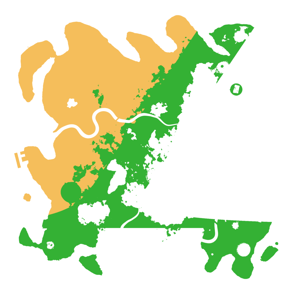 Biome Rust Map: Procedural Map, Size: 4000, Seed: 253468