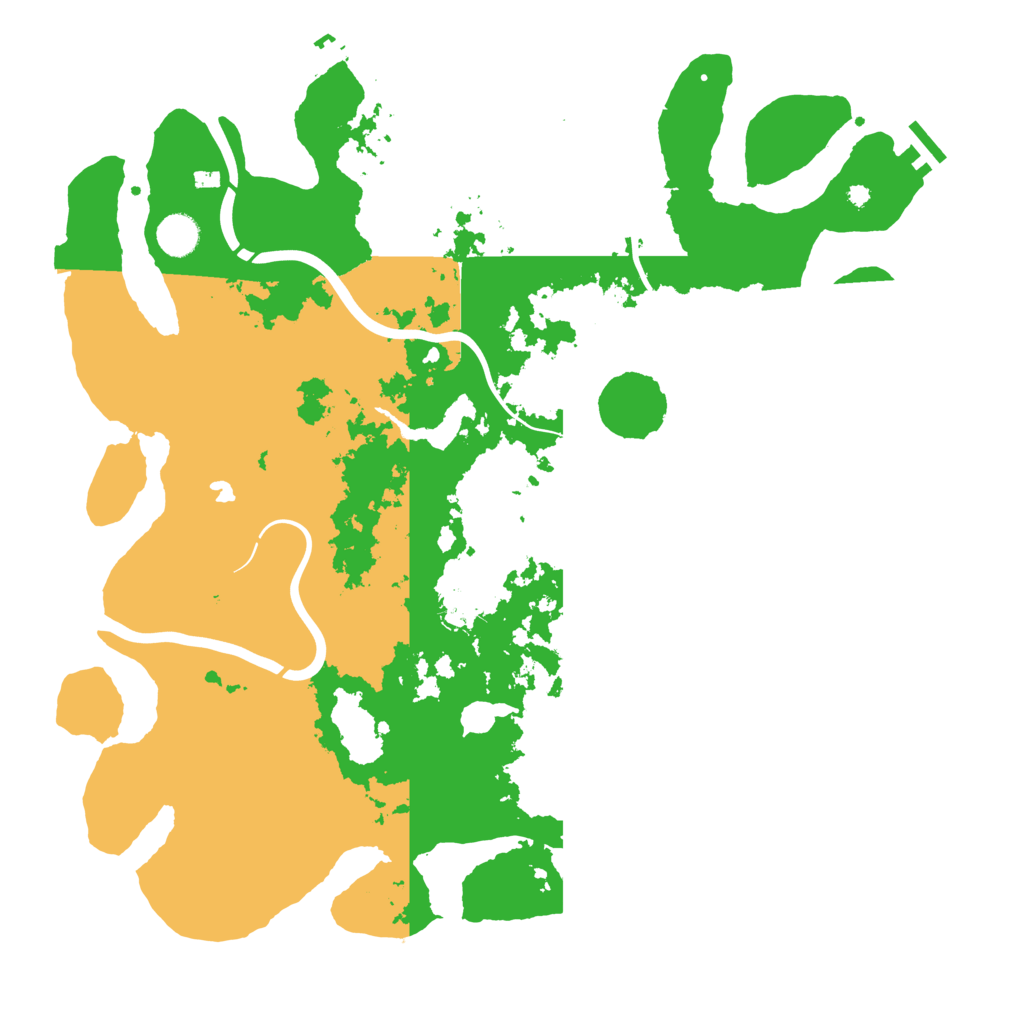 Biome Rust Map: Procedural Map, Size: 4250, Seed: 1081868005