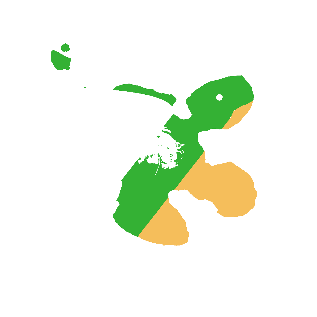 Biome Rust Map: Procedural Map, Size: 1500, Seed: 489643