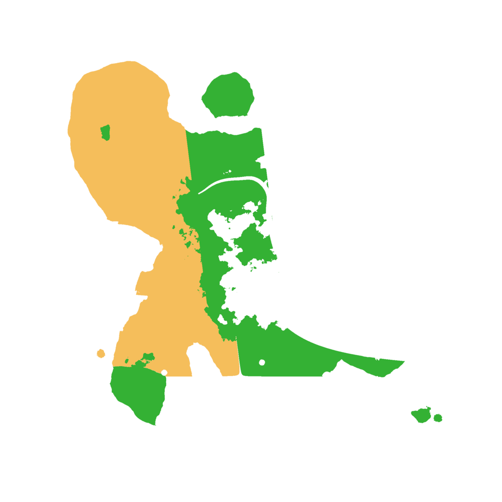 Biome Rust Map: Procedural Map, Size: 2423, Seed: 1027198344