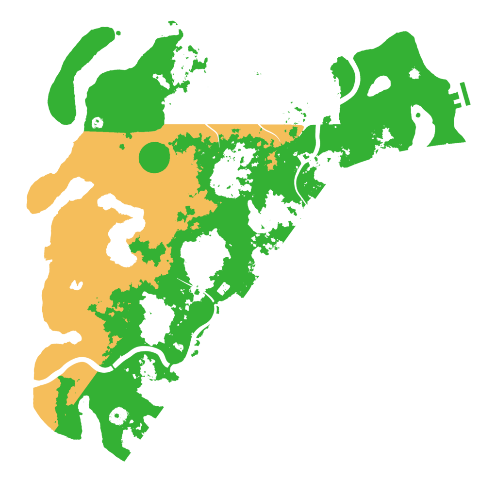 Biome Rust Map: Procedural Map, Size: 4250, Seed: 2045394183