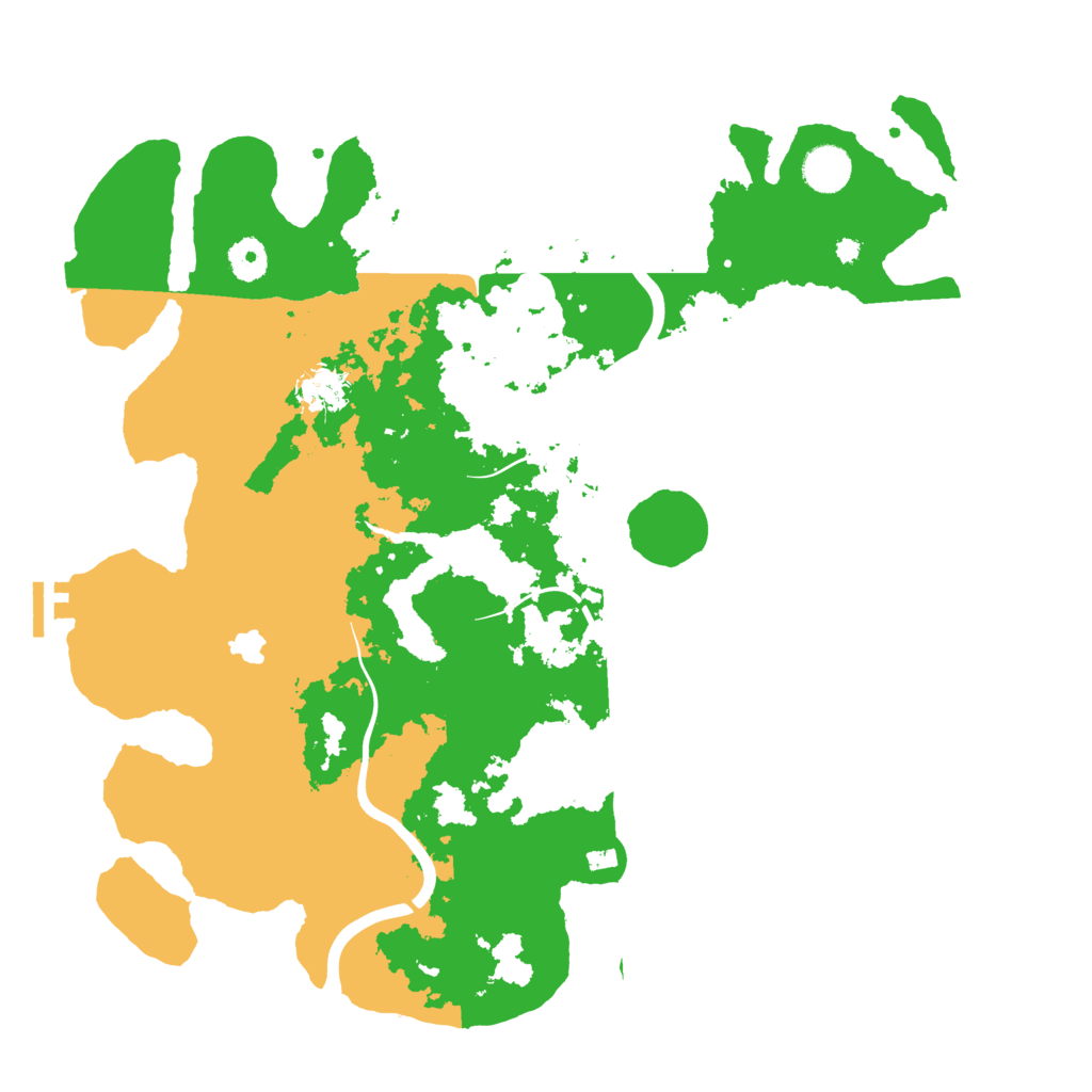 Biome Rust Map: Procedural Map, Size: 4000, Seed: 677805001