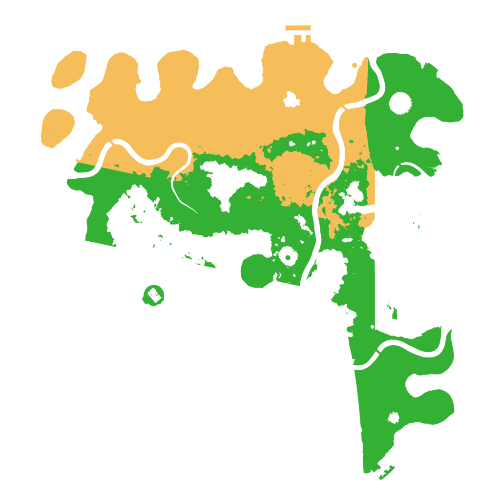 Biome Rust Map: Procedural Map, Size: 4000, Seed: 751604752