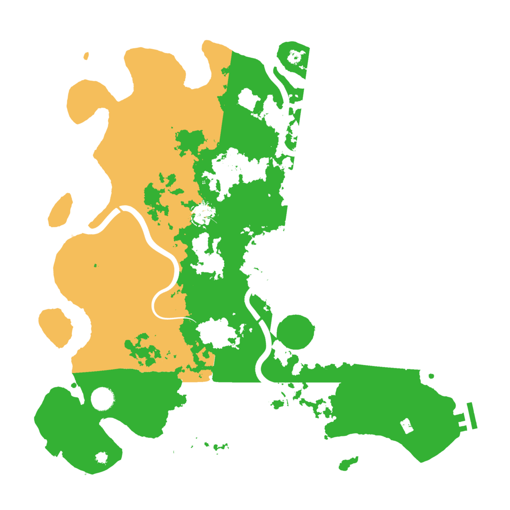 Biome Rust Map: Procedural Map, Size: 3850, Seed: 954696929