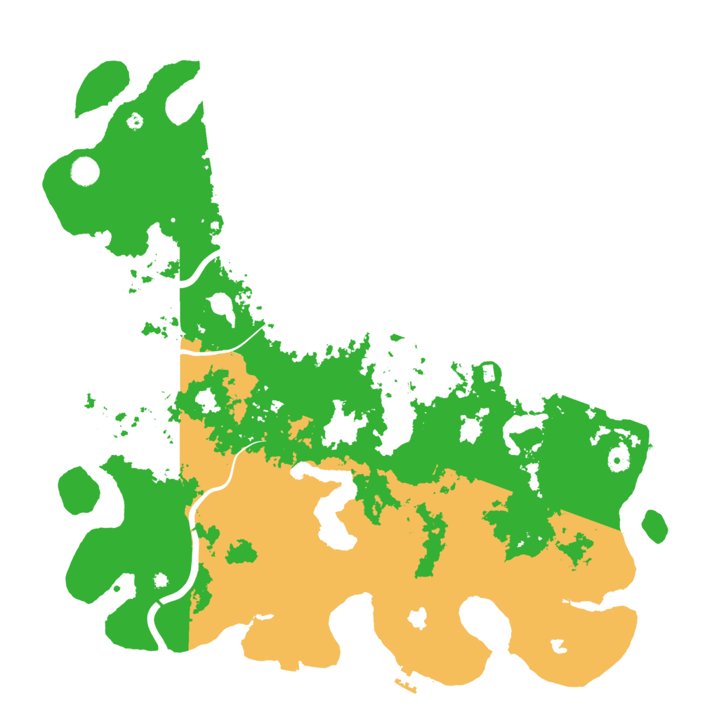 Biome Rust Map: Procedural Map, Size: 4500, Seed: 135021391