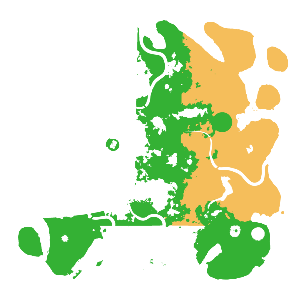 Biome Rust Map: Procedural Map, Size: 4000, Seed: 341946449