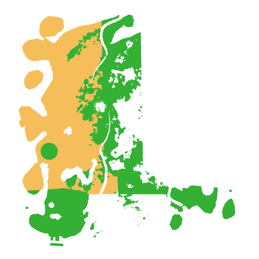 Biome Rust Map: Procedural Map, Size: 4000, Seed: 727100954